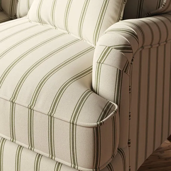 Beatrice II Folkstone Stripe 2 Seater Sofa 4