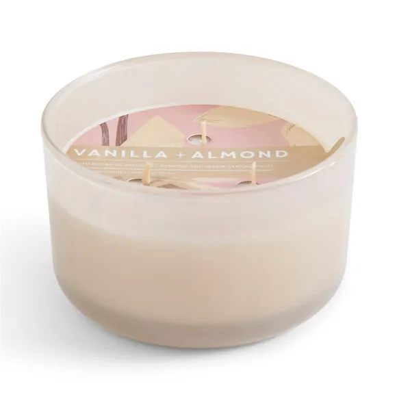 Vanilla and Sandalwood Multi Wick Candle 3