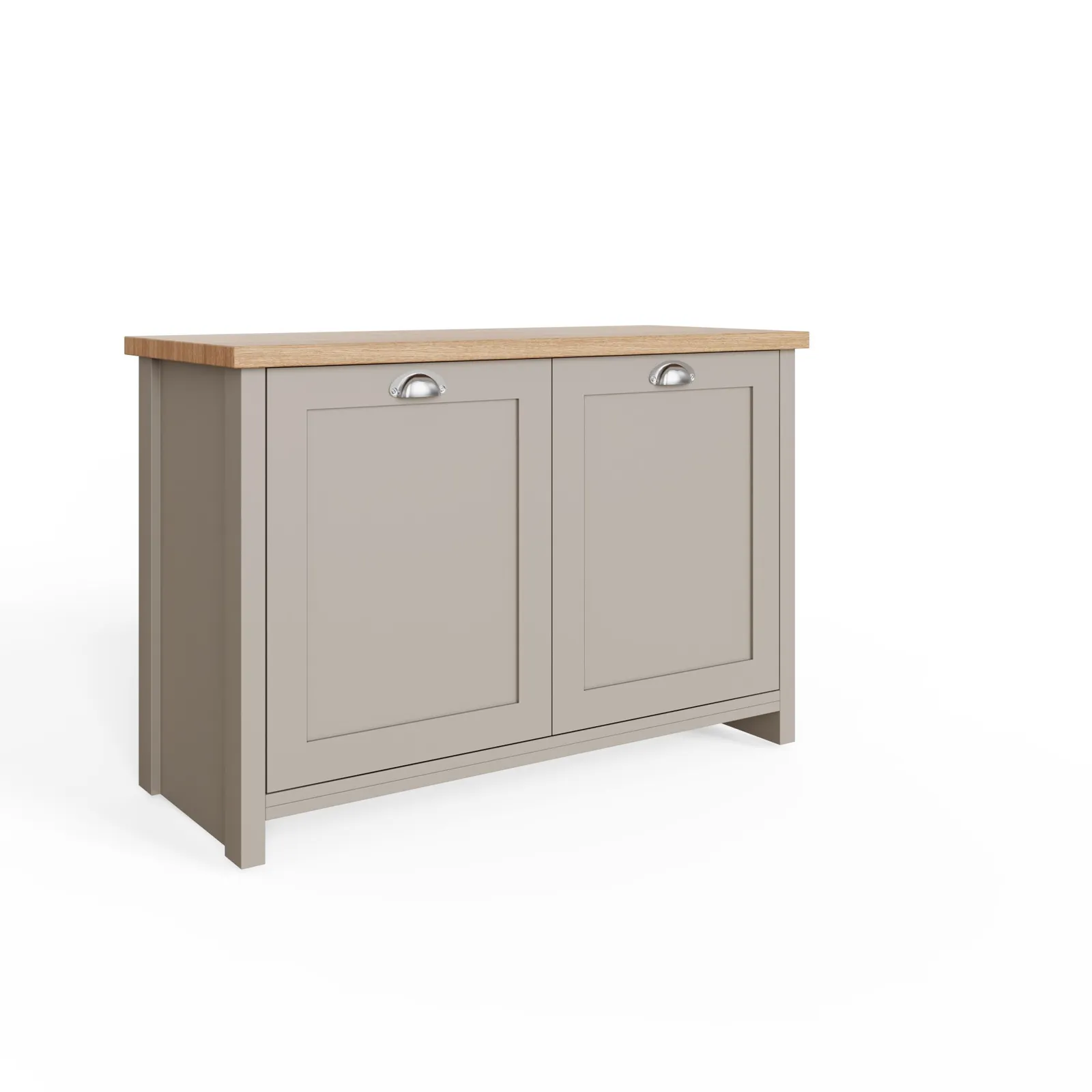 GFW Lancaster Shoe Storage in Grey 3