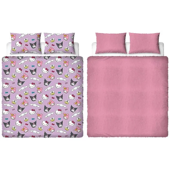 Hello Kitty Chill Fleece Duvet Cover & Pillowcase Set 5