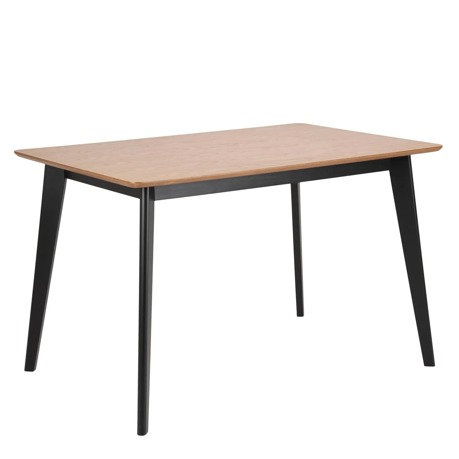Furniture To Go Roxby Dining Table in Oak & Black