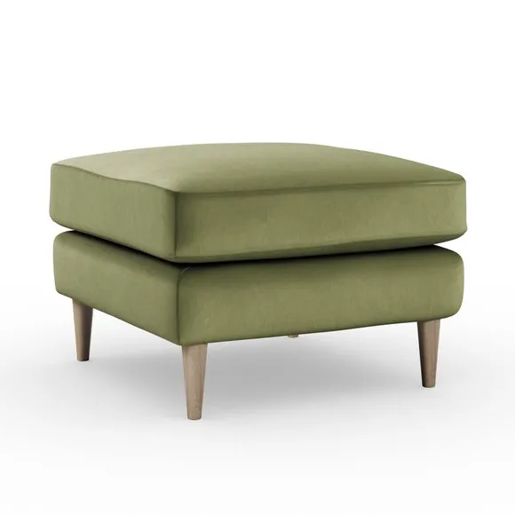 Sven Opulent Velvet Footstool 6