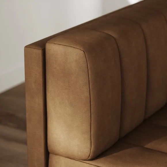 Amali Long Dining Bench, Faux Leather 3