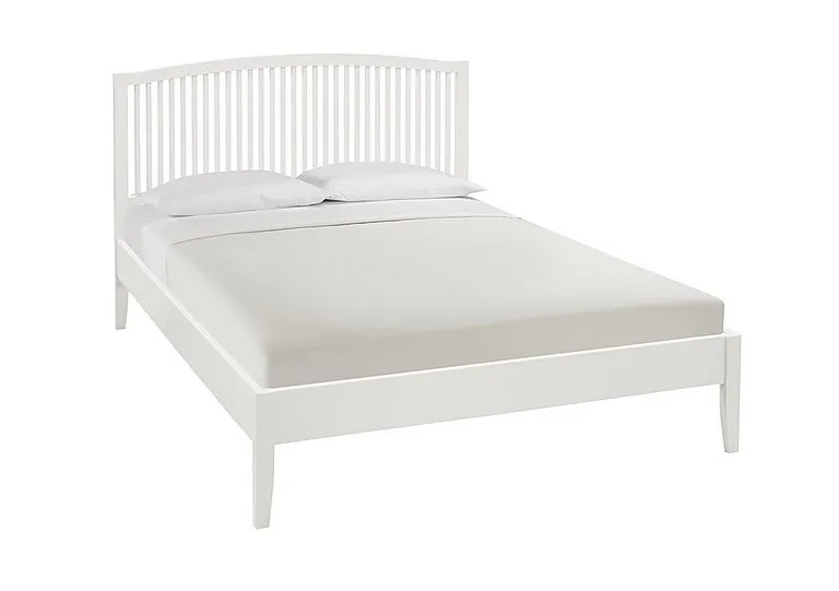 Faye Bed Frame - King Size - White