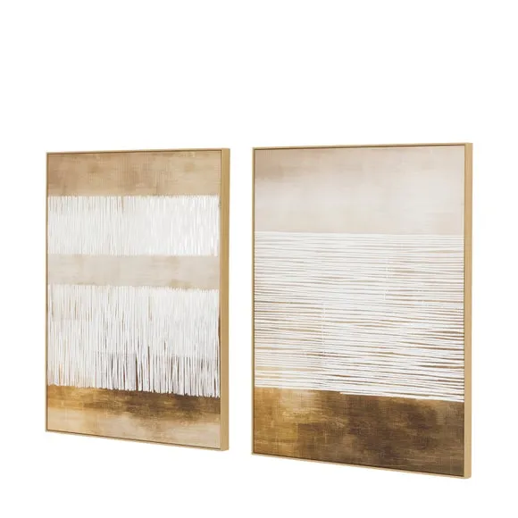Cedar and Sage Set of 2 New Horizons Framed Canvases 5