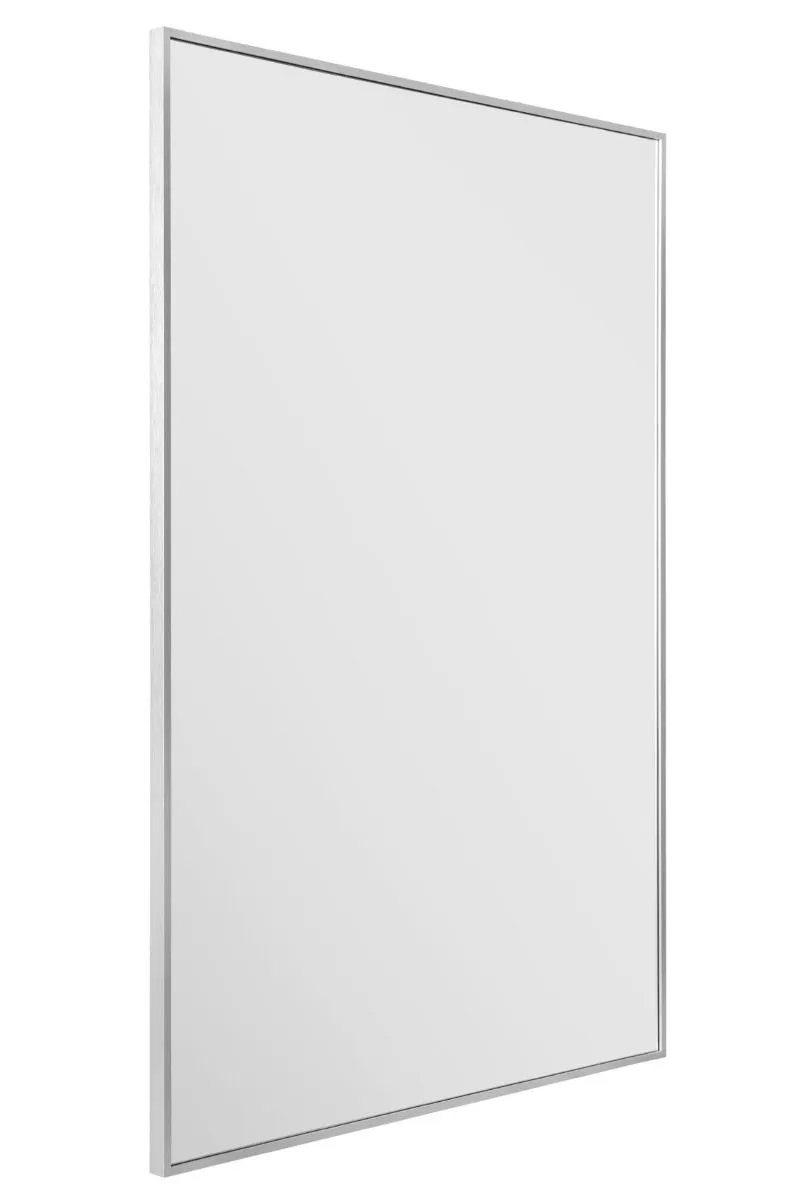 MirrorOutlet Silver Aluminium Edged Wall Mirror 47" X 31" 120 X 80CM 3