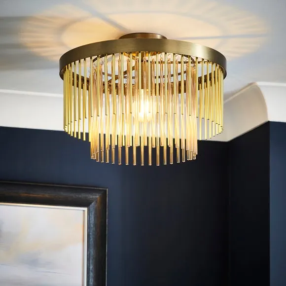 Hotel Ferdinand Flush Ceiling Light