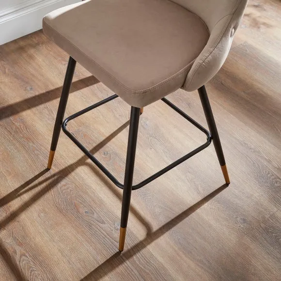 Ariana Bar Stool, Velvet 2