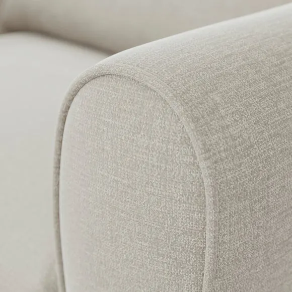 Blake Soft Texture Chenille Snuggle Chair 5