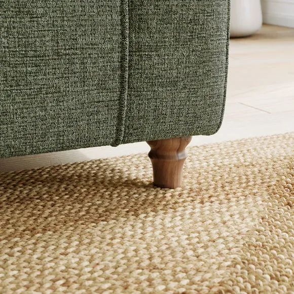 Flori Chenille Soft Texture 2 Seater Sofa 5