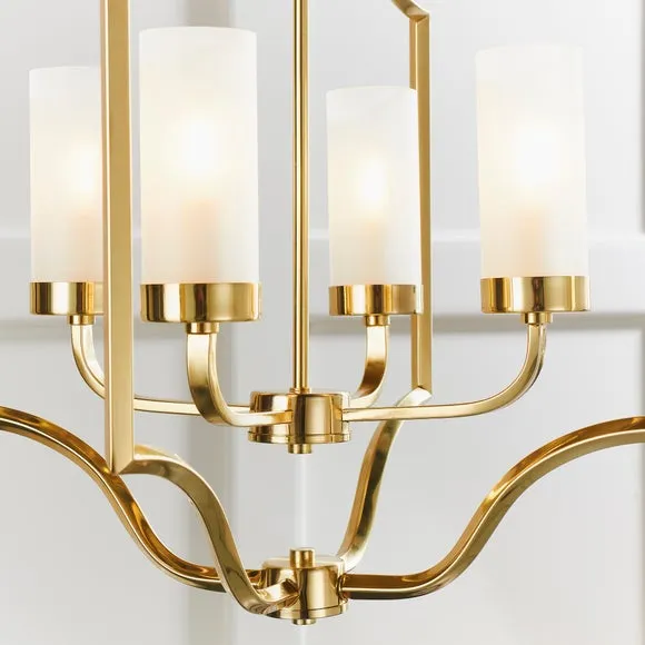 Vogue Edrea Brass 4 Light Ceiling Light 4