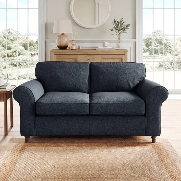 Flori Soft Chenille 2 Seater Sofa 1