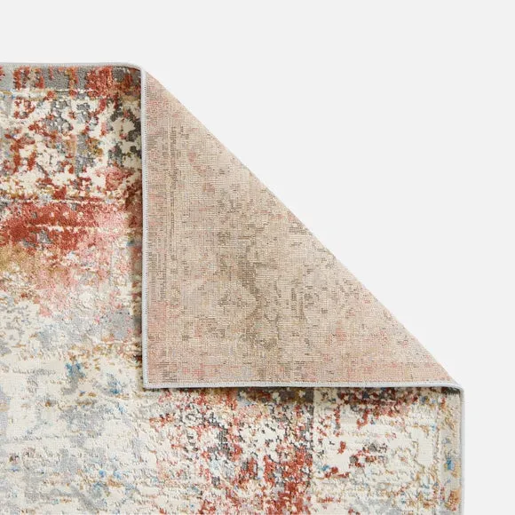 Distressed Look Traditional Rug 3