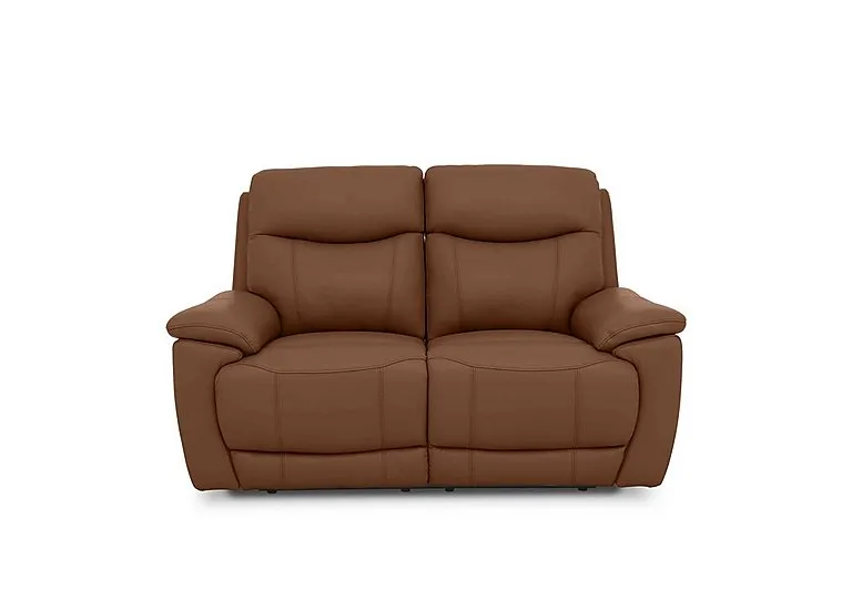 Sloane 2 Seater Leather Sofa - Butterscotch