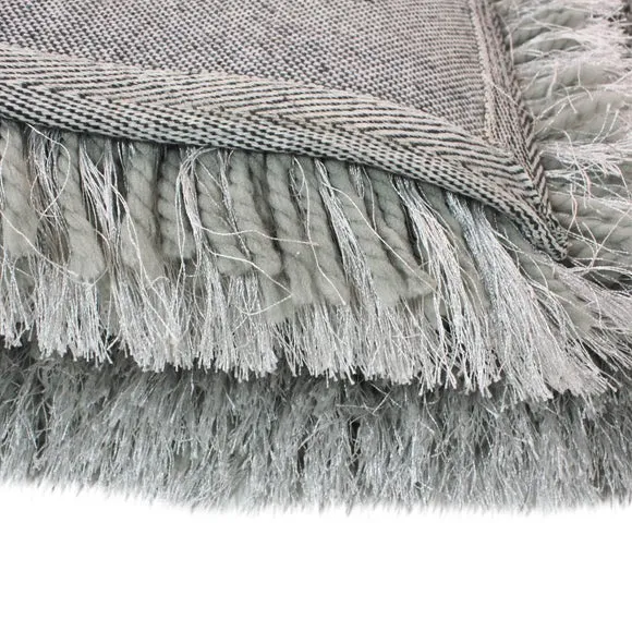 Jewel Shaggy Round Rug 5