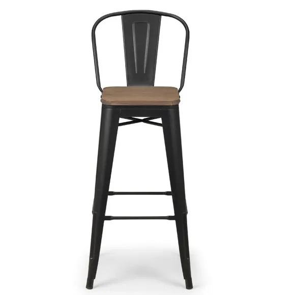 Grafton Set Of 2 Bar Stools, Metal 4