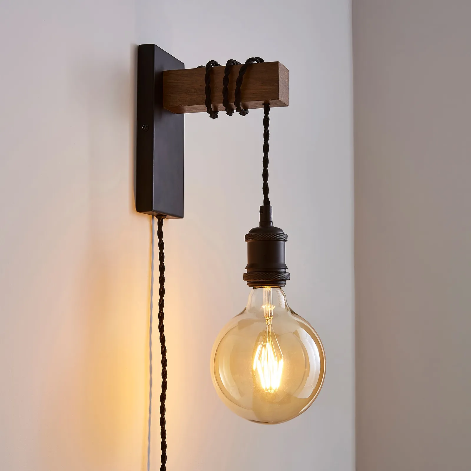 Fulton Plug In Wall Light