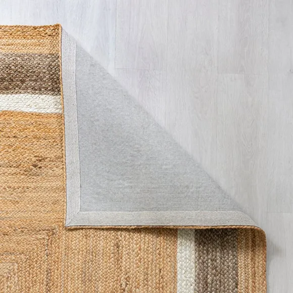 Elements Natural Jute Border Rug 3
