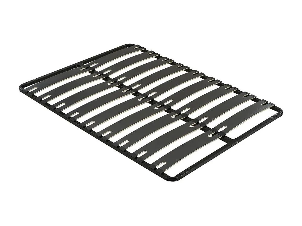 Vente-unique Slatted Frame Bed Base To Assemble 160 X 200 Cm - 2 X 9 Slats in Black 3