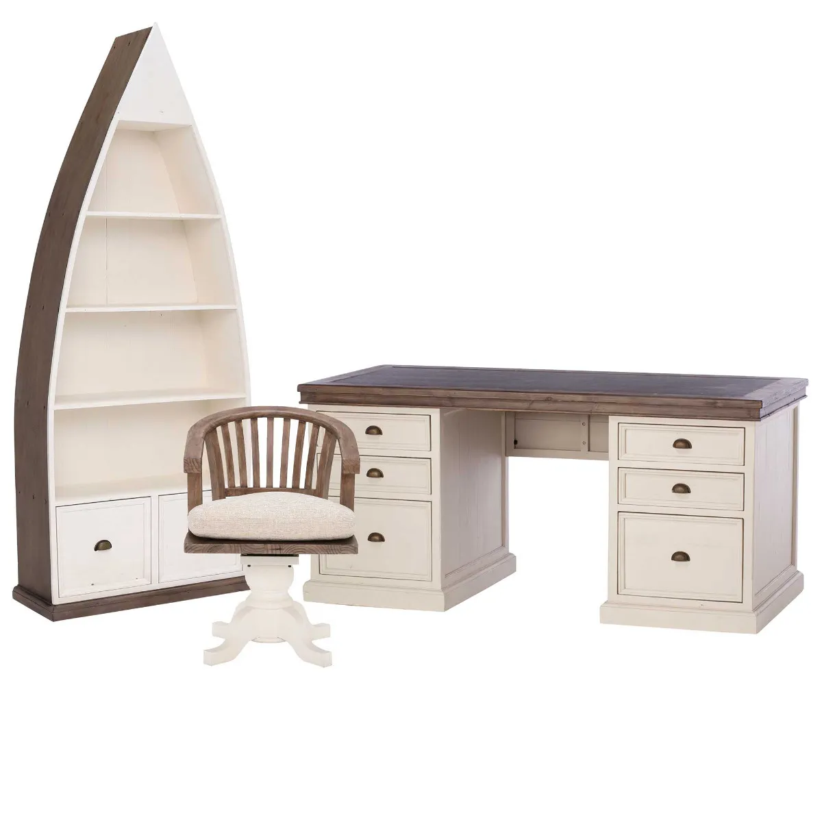 Berkshire Reclaimed Wood Office Set