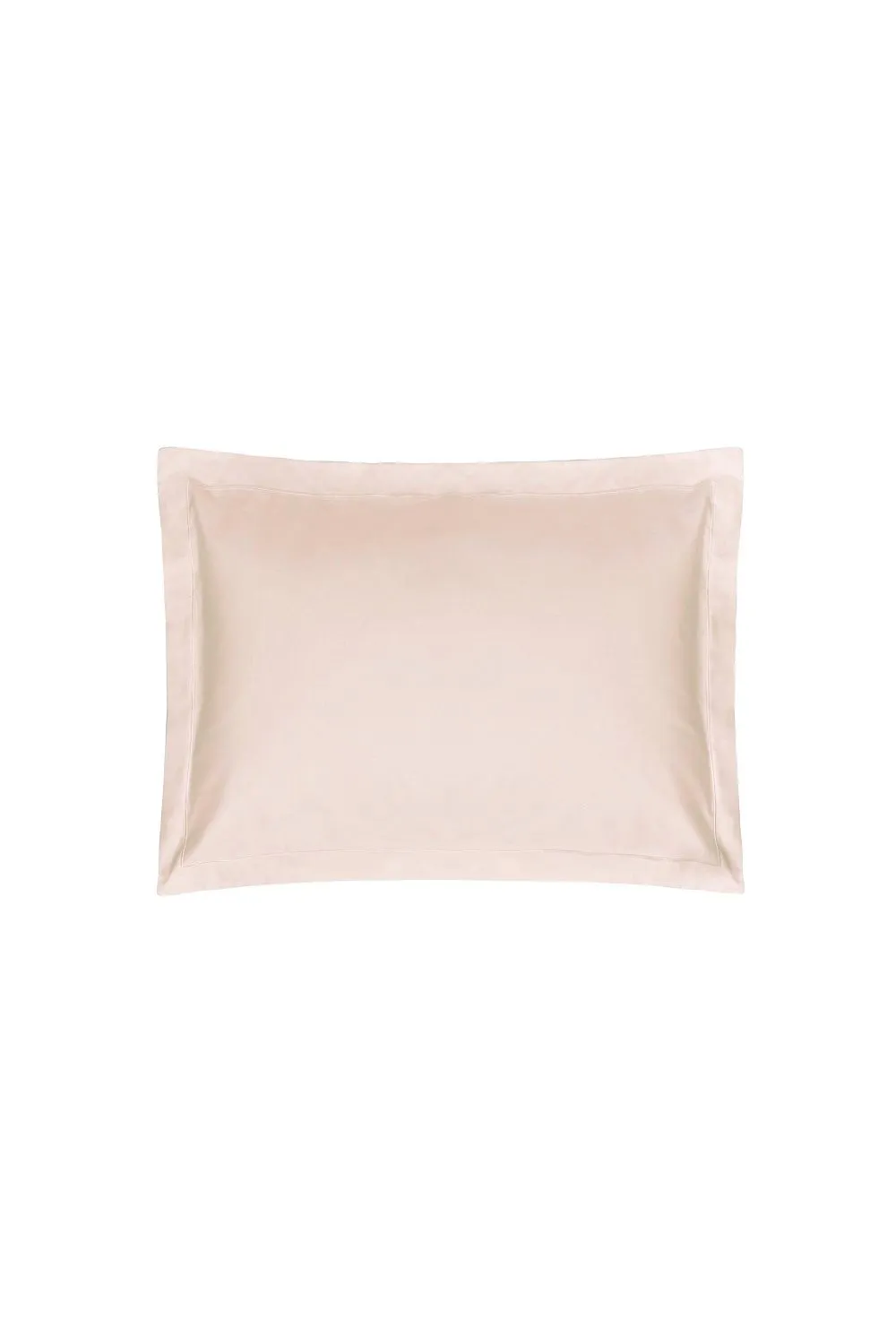 Belledorm Easy Care 200 Thread Count Cotton Polyester Percale Oxford Pillowcase in Light Pink 1