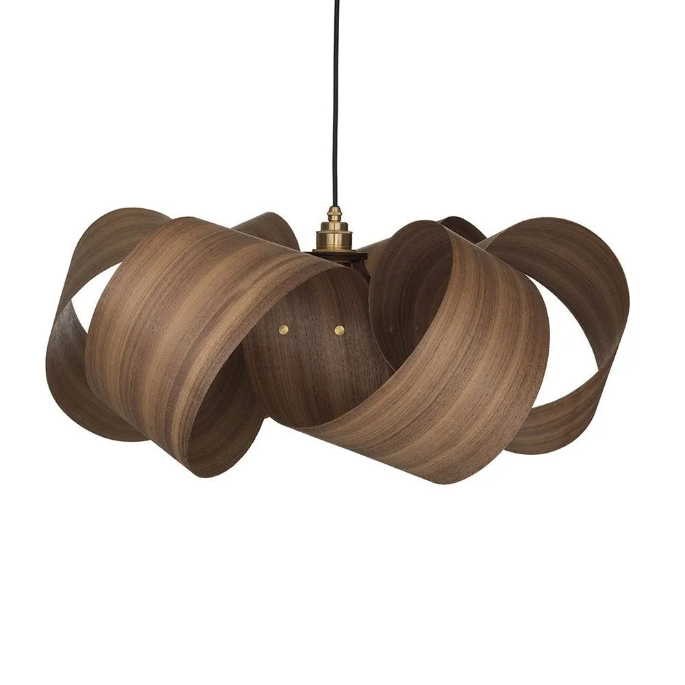 Heal's Fol19 Drift Pendant Walnut 2