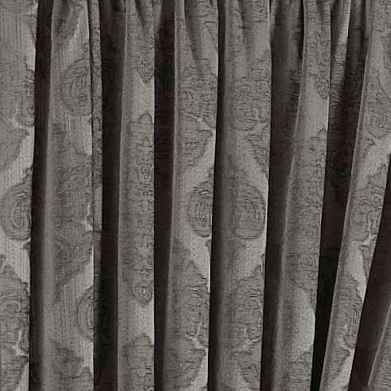 Paoletti Winchester Pencil Pleat Curtains in Light Brown 4
