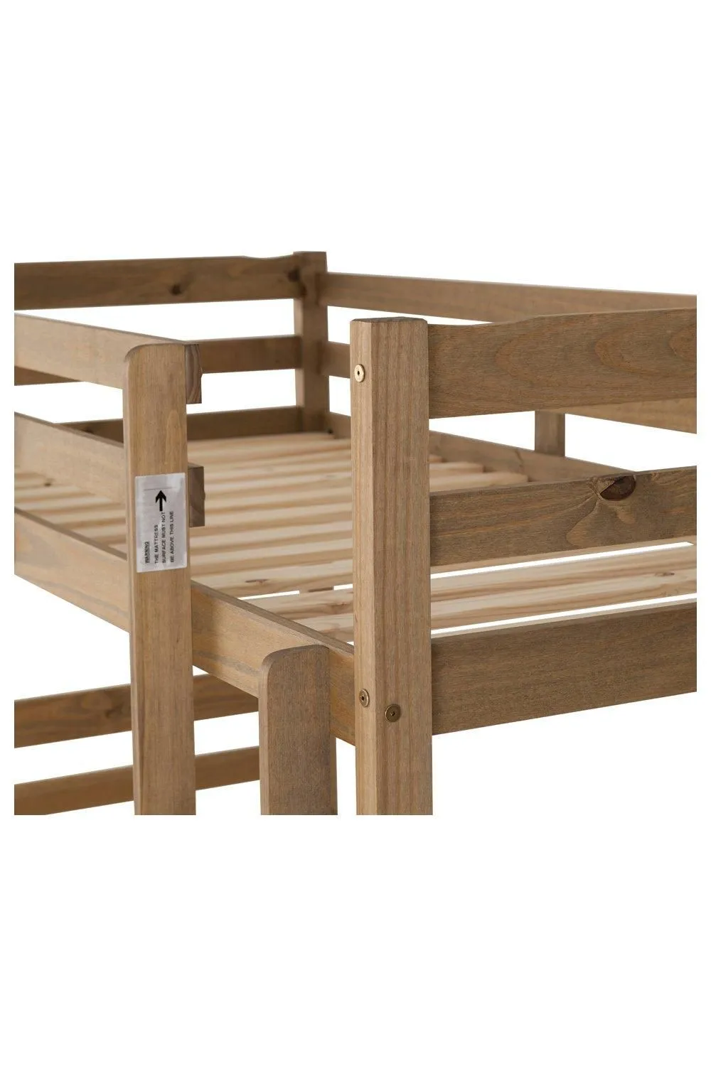 Seconique Panama 3' Single Bunk Bed in Natural 5