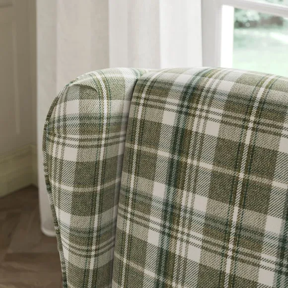 Charnwood Set of 2 Checked Dining Chairs 2
