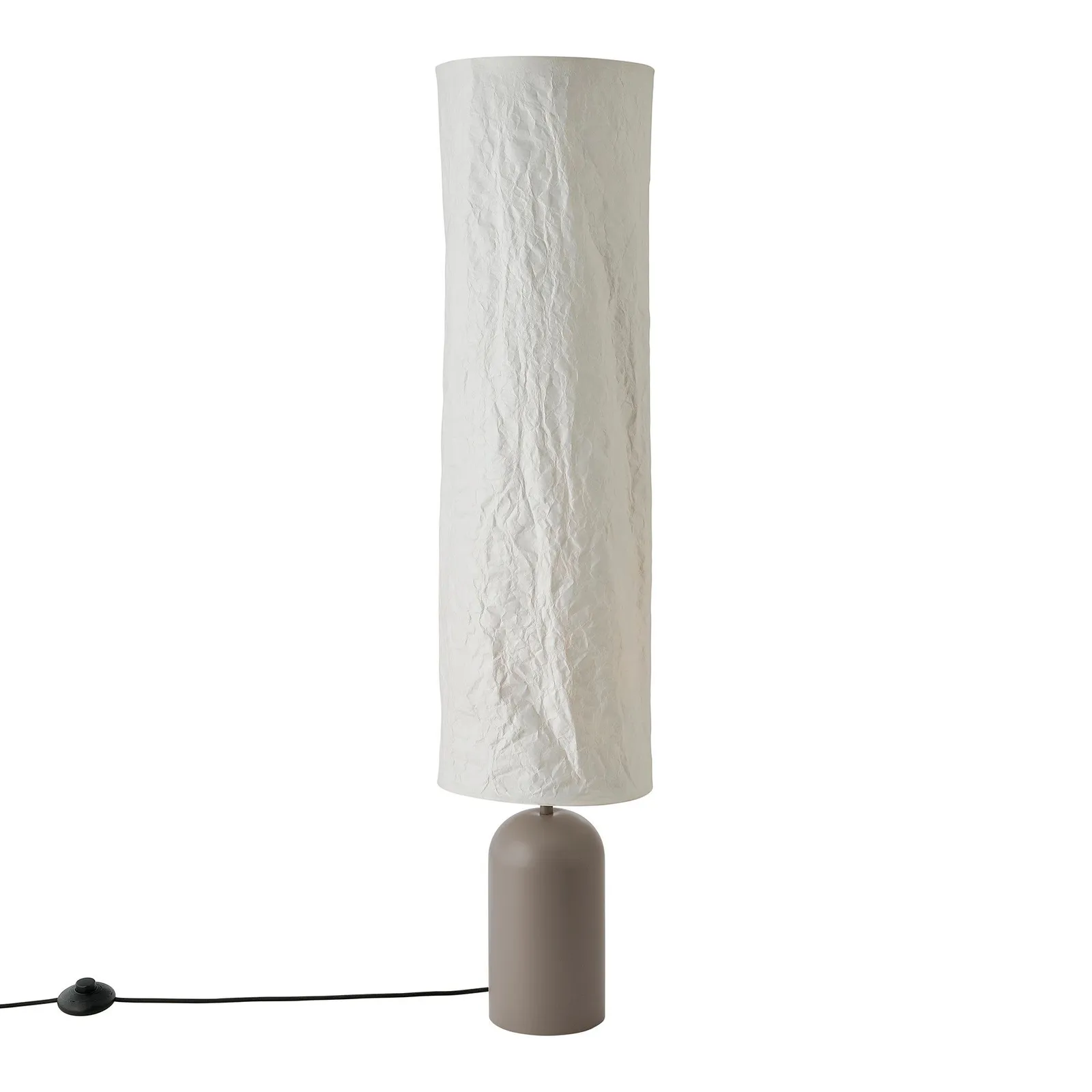 Nordlux Talli Floor Lamp Brown Tyvek Livingroom E27 Switch 2