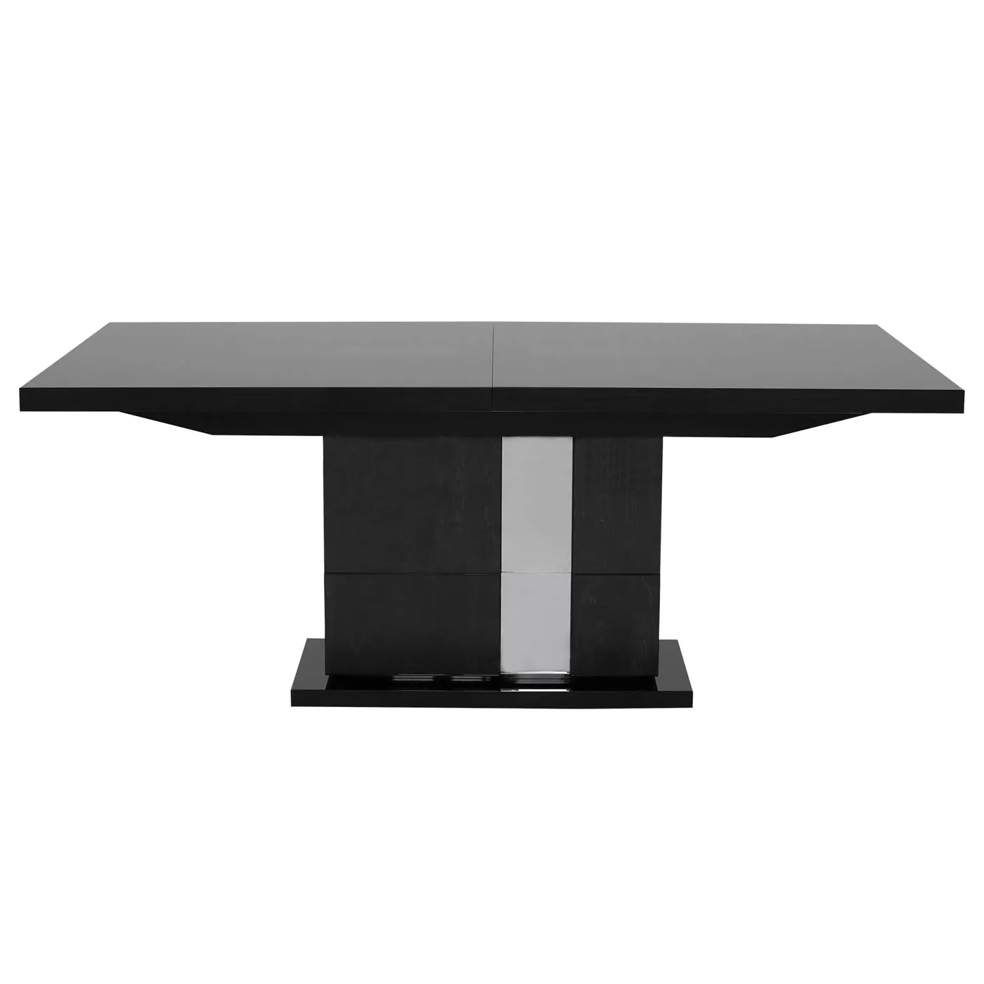 Carvelle Extending Dining Table, Dark Velvet Birch