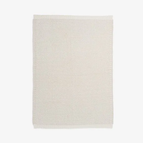 Waffle Knit Throw Blanket 3