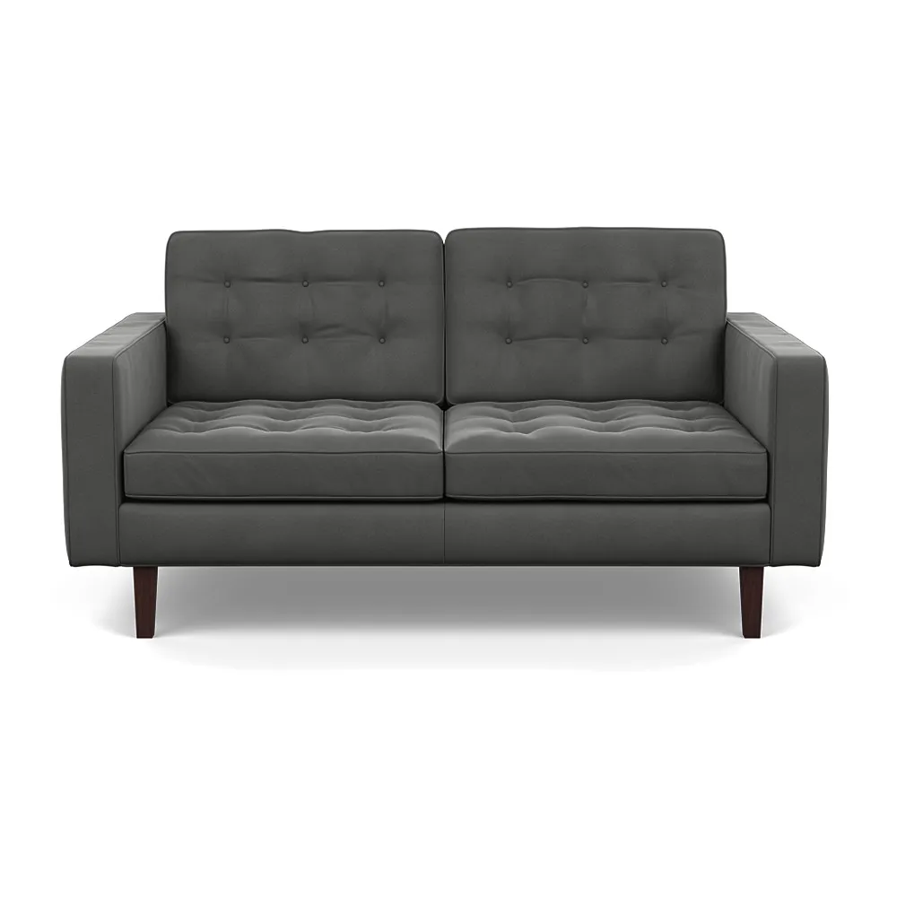 Heal's Hepburn 2 Seater Nobilis Velvet Dolphin Wenge 1