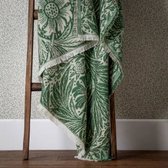 Morris & Co. Marigold Throw Blanket 130cm x 170cm 6