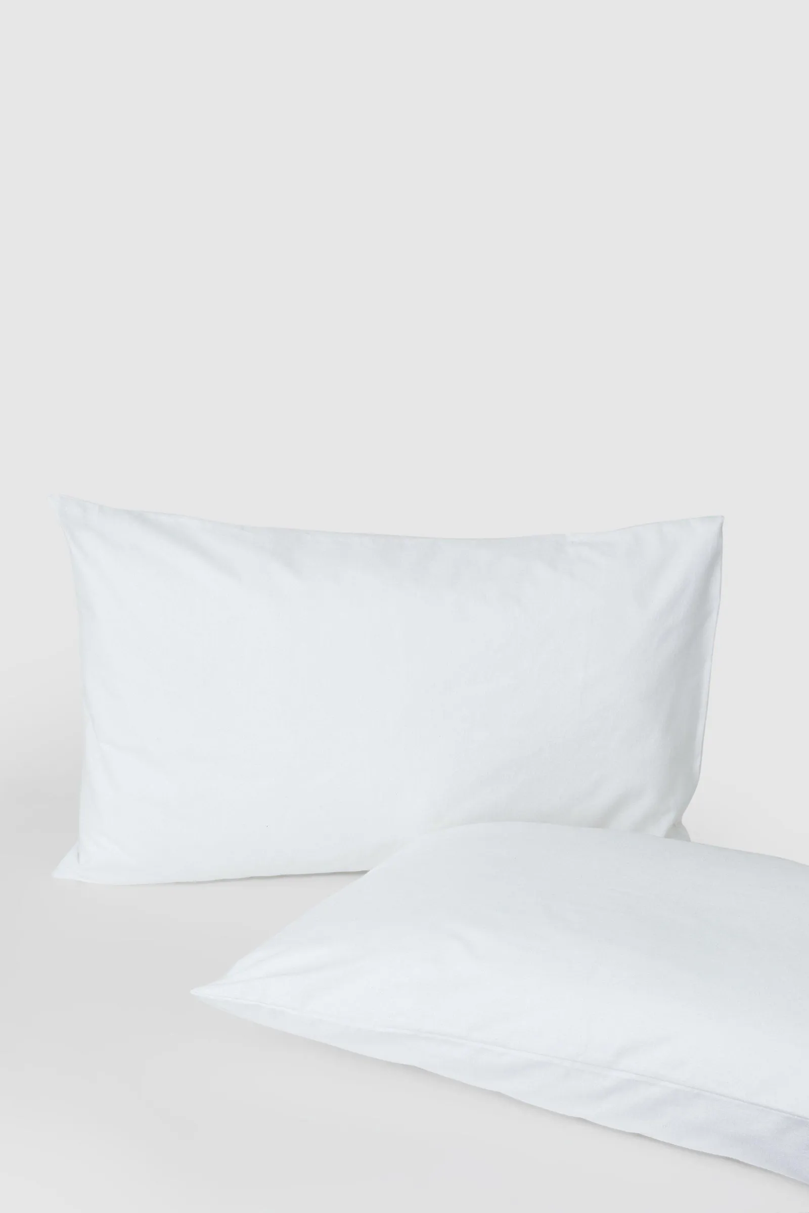 Brushed Cotton Pillowcase Pair