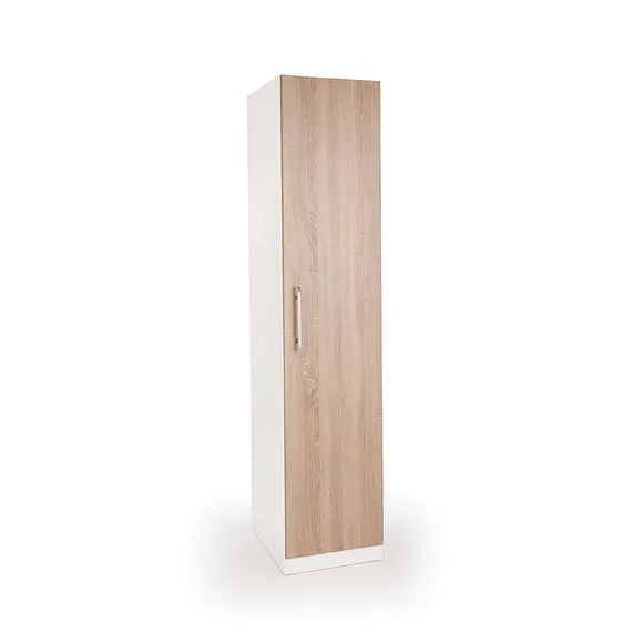 Euston Single Wardrobe, White