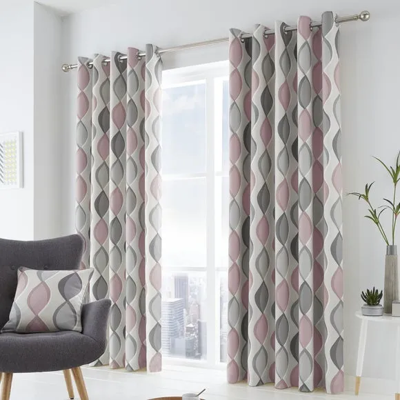 Fusion Lennox Eyelet Curtains 2