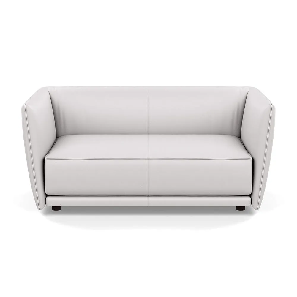 Heal's Valley 2 Seater Sofa Grain White Walnut Stain Feet 1