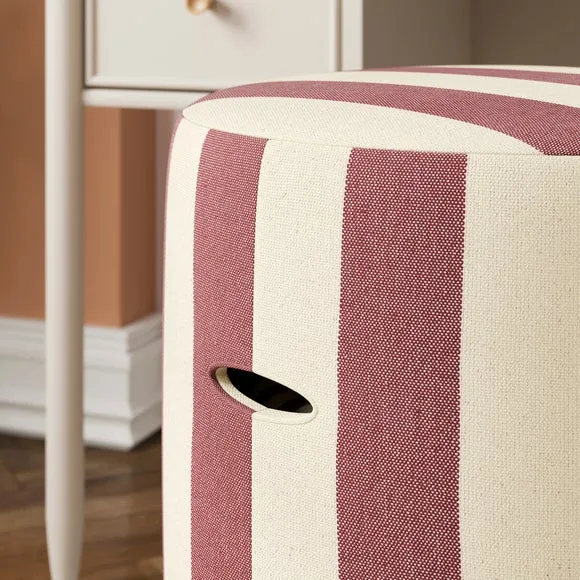 Neeva Woven Stripe Mix Adjustable Height Stool 3