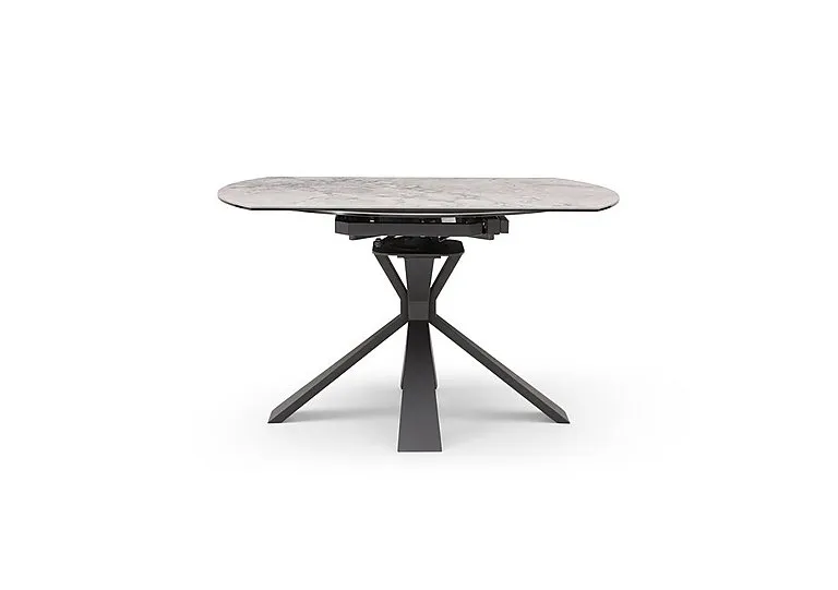 Crete Round Swivel Extending Dining Table