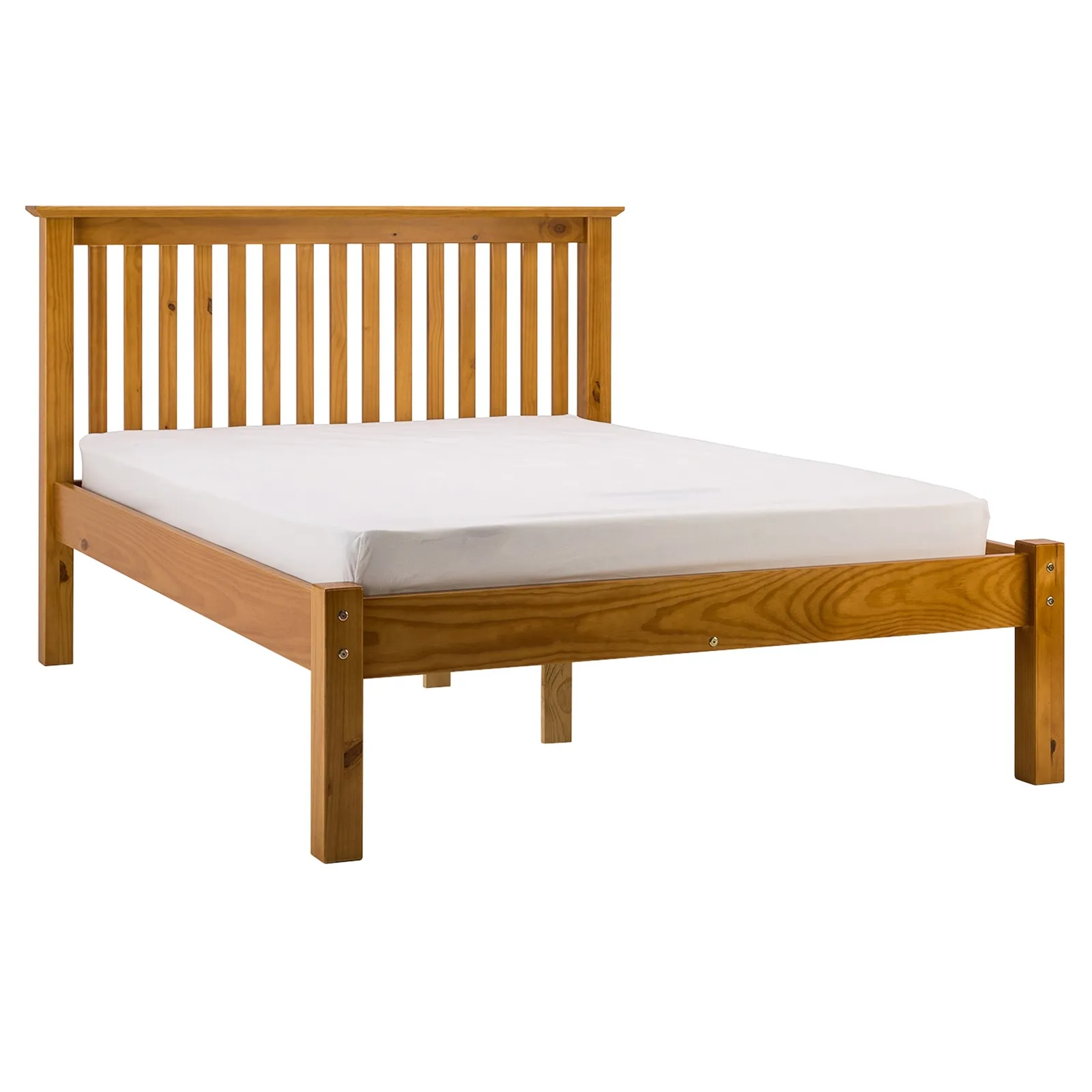 Barcelona Bed Frame Natural