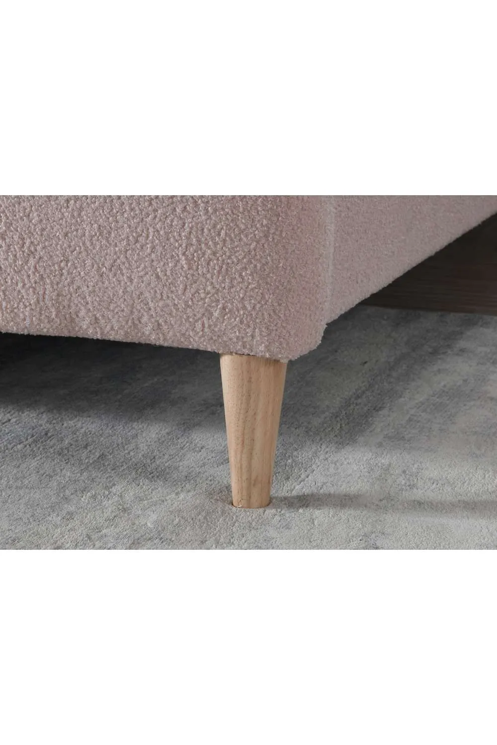 Birlea Otley Bed in Dusty Pink 4