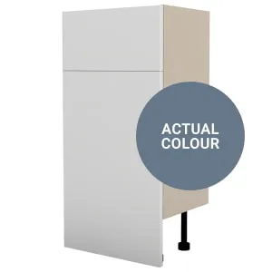 Duarti By Calypso Beaufort 400mm Floor Reaching Full Depth Toilet Unit - Bermuda Blue