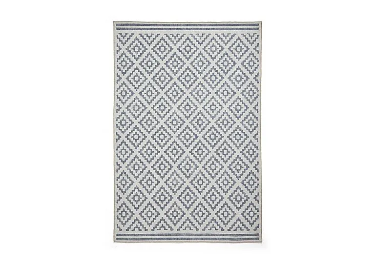 Agnes Washable Rug - 61cm-x-120cm - Blue