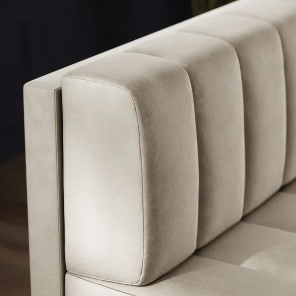 Amali Corner Dining Bench, Vintage Velvet 3