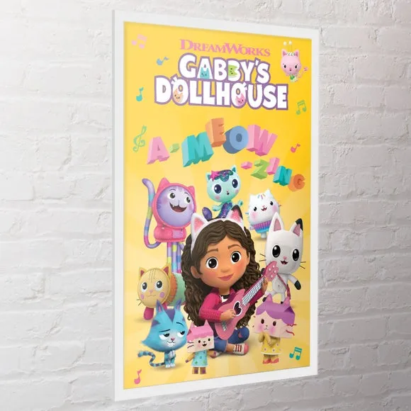 Gabby's Dolls House Ameowzing Framed Poster Print