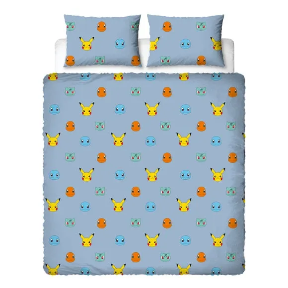 Pokemon Snuggle Fleece Duvet Cover & Pillowcase Set 1