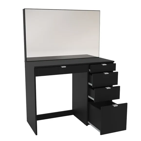 Demi 5 Drawer Dressing Table with Mirror 5