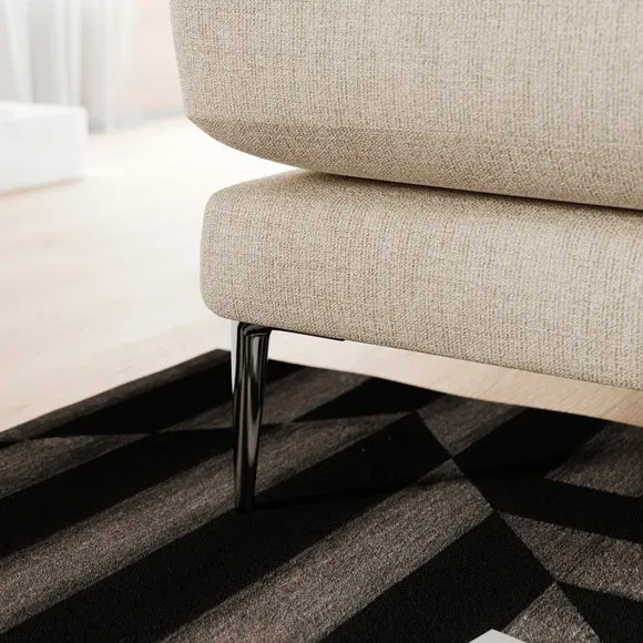 Lawson Chunky Tonal Weave 3 Seater Sofa 4