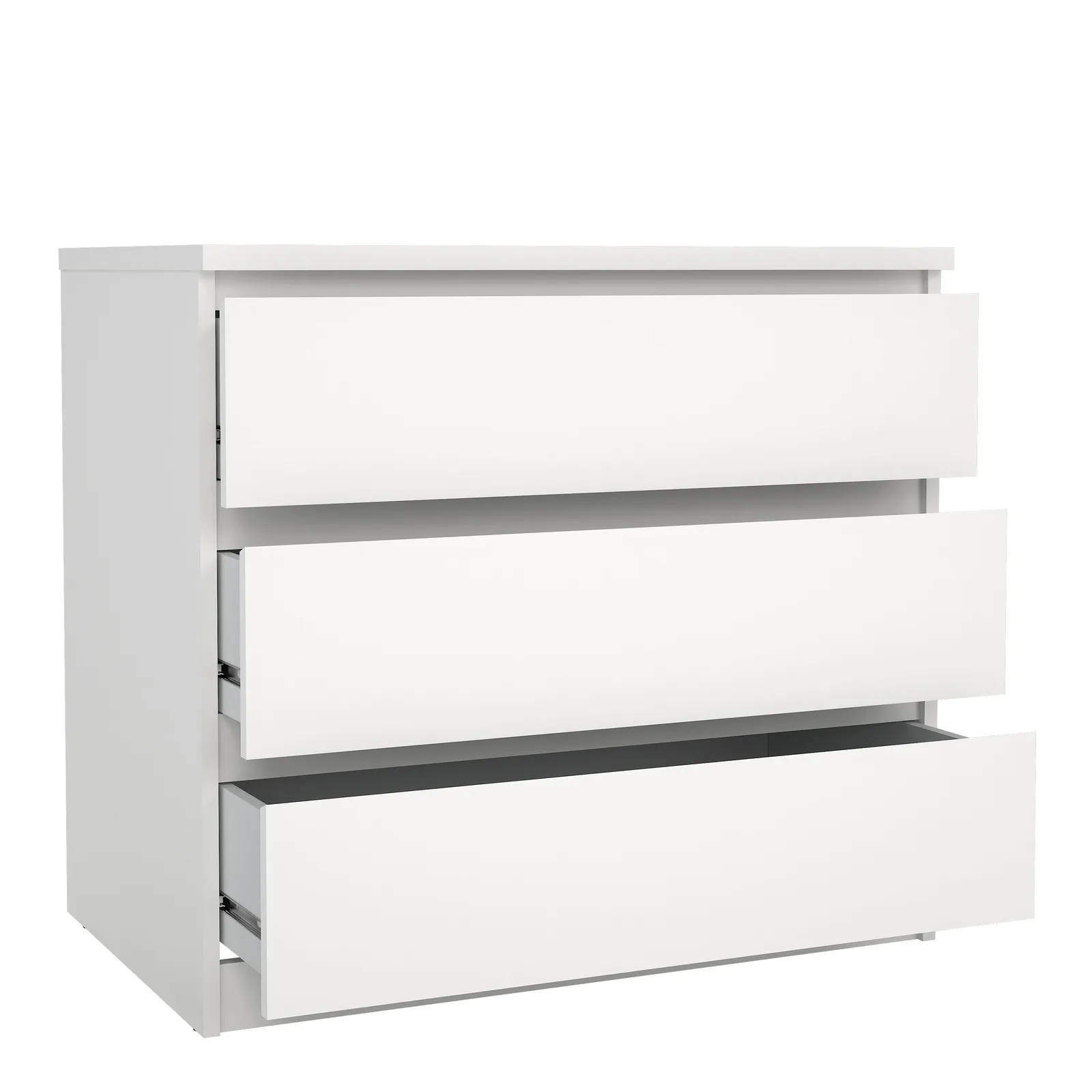 Furniture To Go Naia Chest of 3 Drawers in White 4